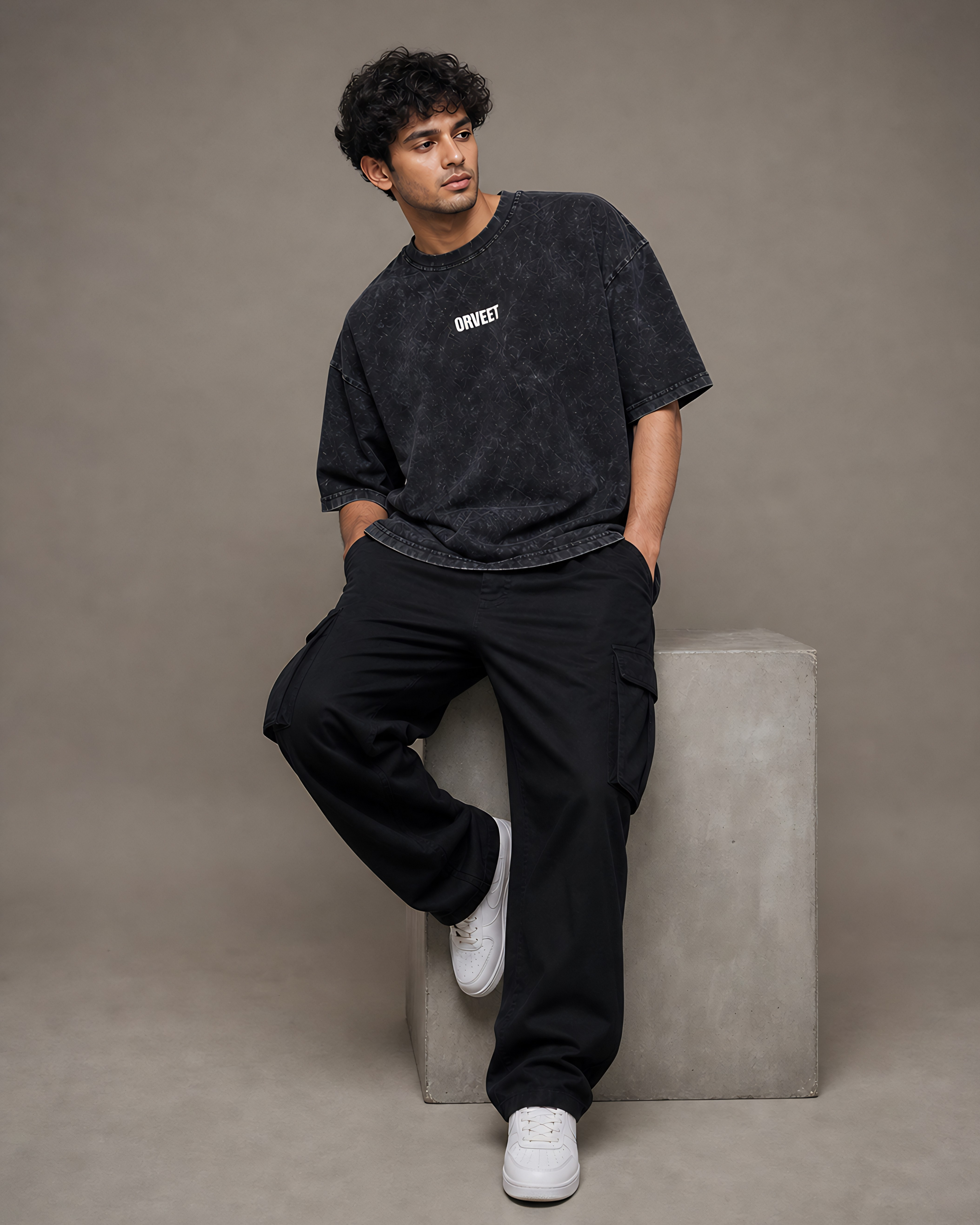 Acid Wash Oversized Tshirt