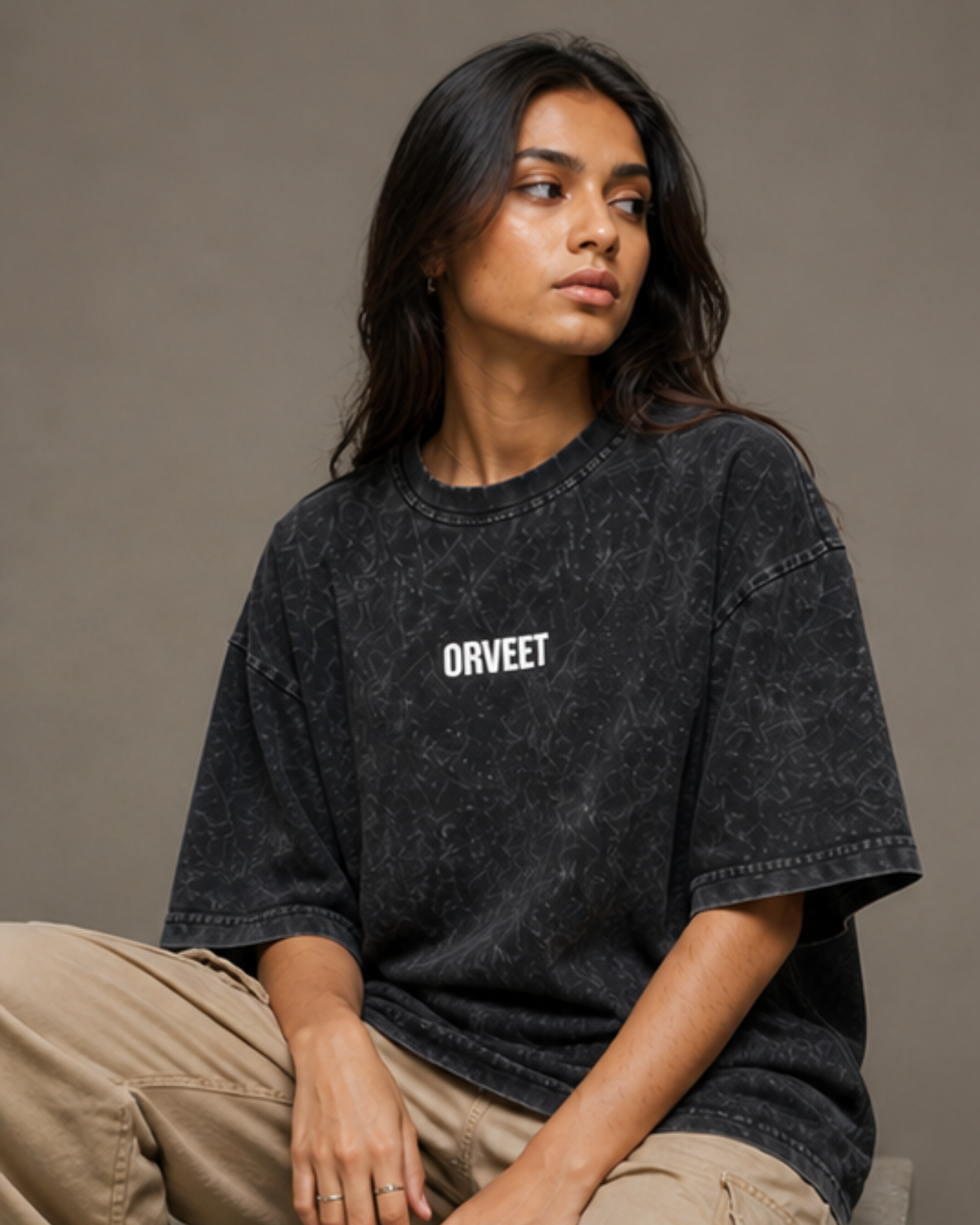 Acid Wash Oversized Tshirt
