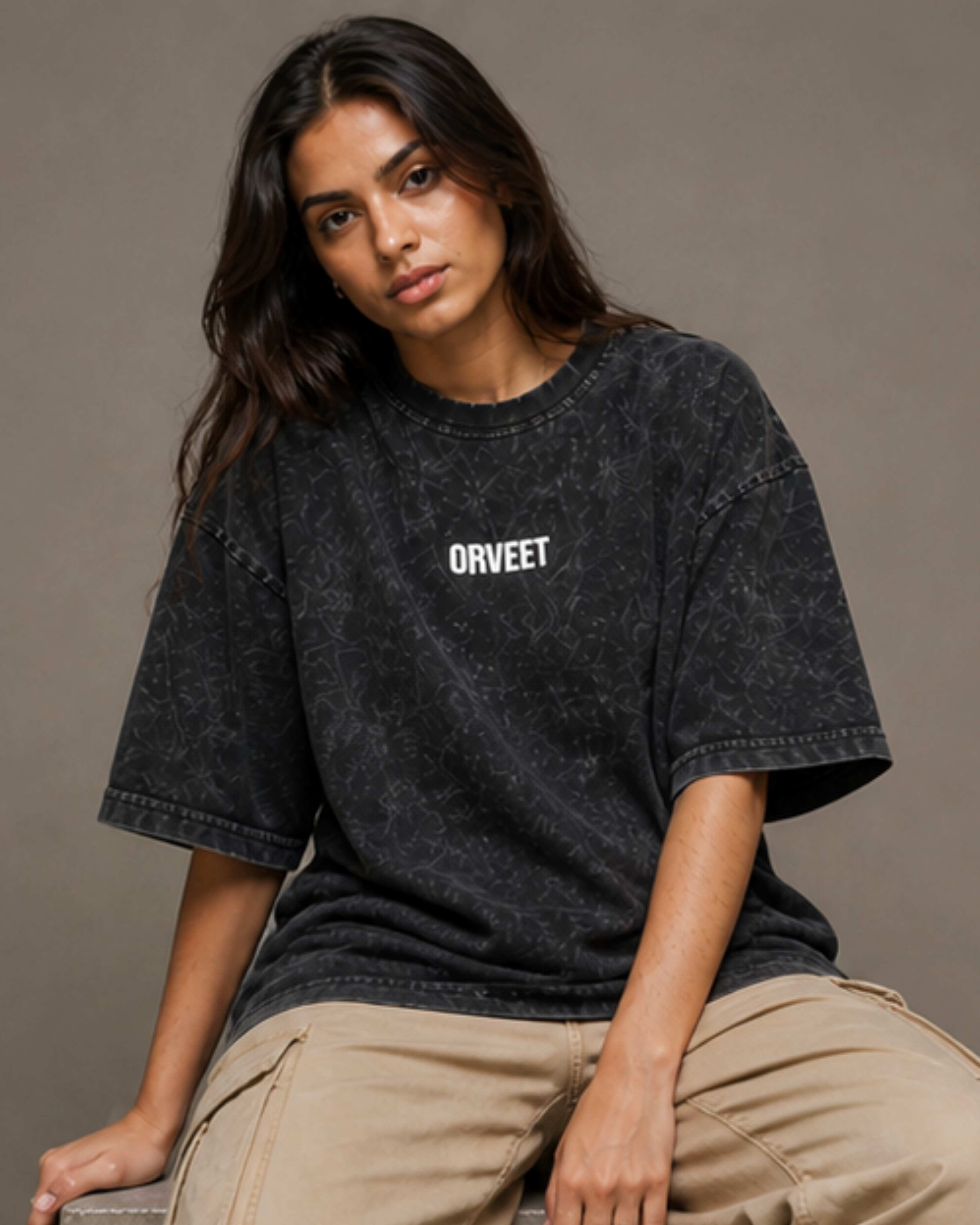 Acid Wash Oversized Tshirt