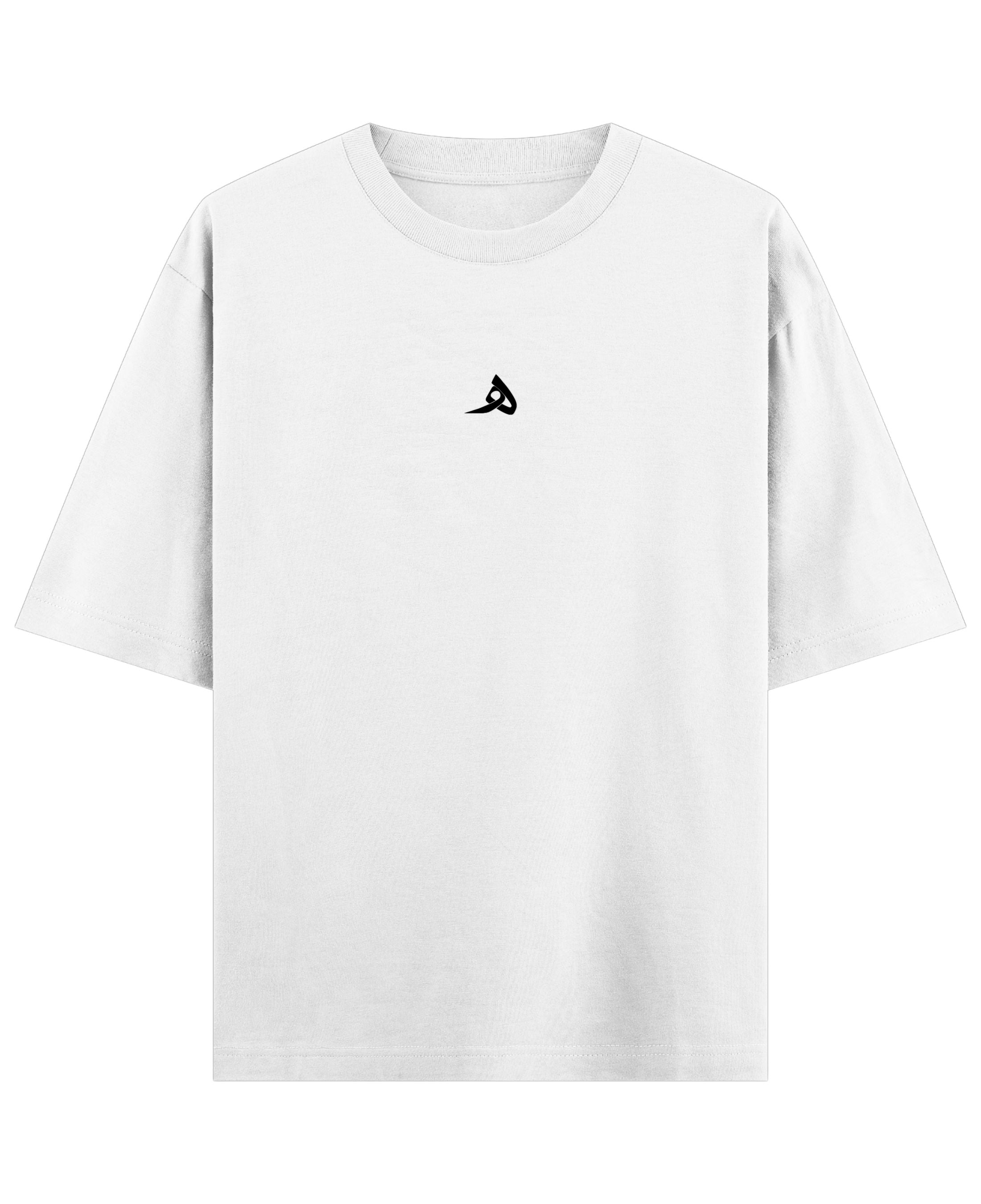 White Oversized T-shirt Front Design